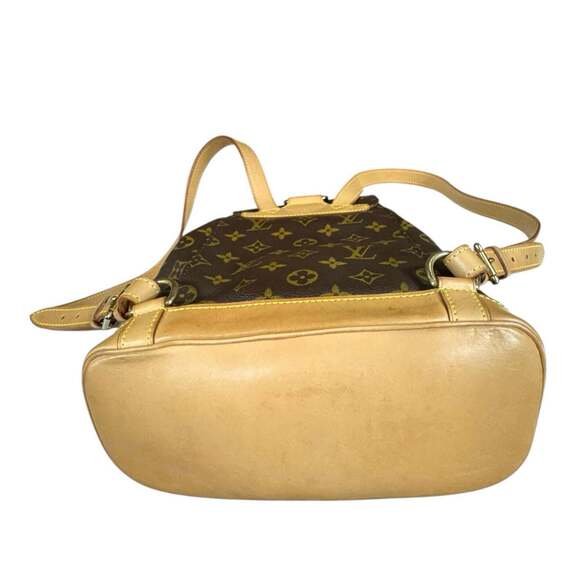 LOUIS VUITTON Brown Monogram Canvas Backpack